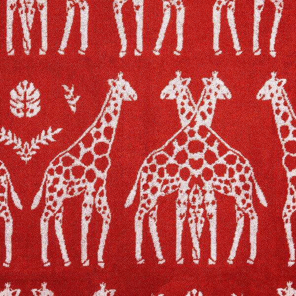 Giraffes Cotton Towel