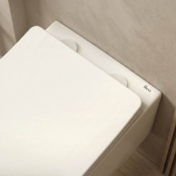 Toilet bowl REA Focus Tornado Creme