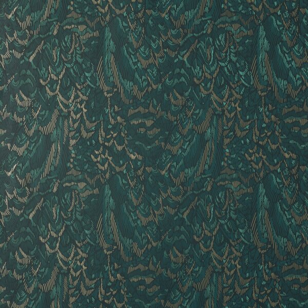 Moorland Plume Wallpaper Blue