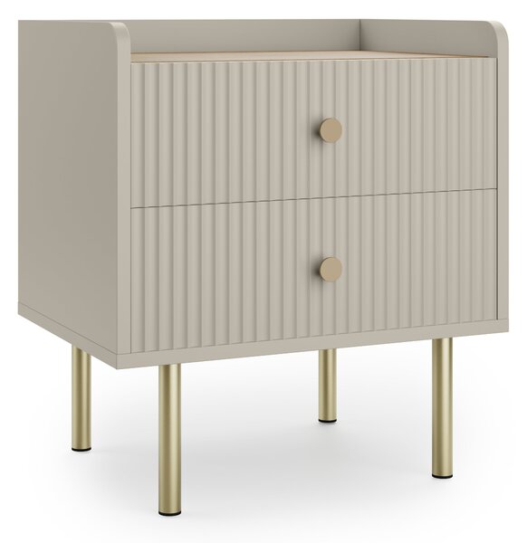 Georgi 2 Drawer Bedside Table