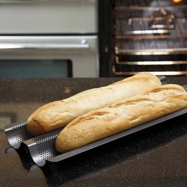 MasterClass Crusty Bake Non Stick Baguette Tray