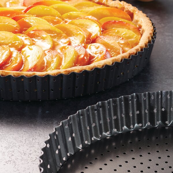 MasterClass Crusty Bake Fluted Round Flan Quiche Tin 30cm