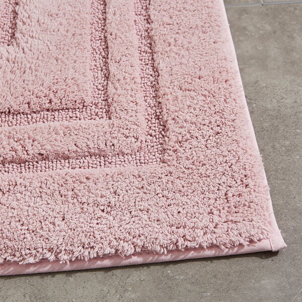 Luxury Cotton L Shaped Shower Mat