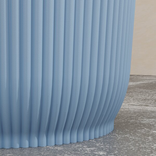 Outsunny Set of Three Ф22cm Planters - Blue