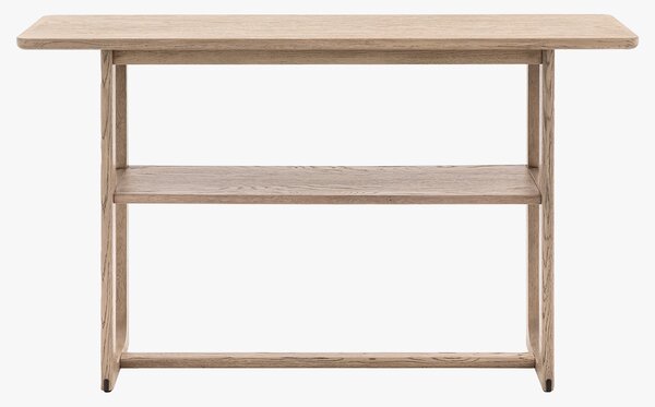 Whittle Console Table in Smoked