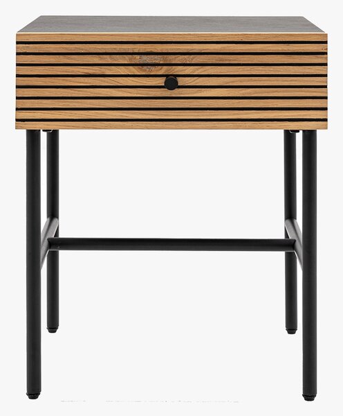 Furrow Bedside Table