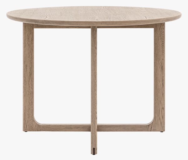 Whittle Round Dining Table in Smoked