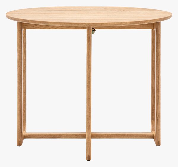 Whittle Folding Dining Table in Natural