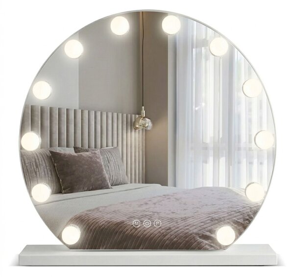 Mirror LED HOLLYWOOD White 50 cm