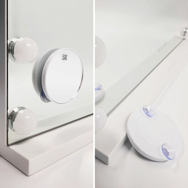 Mirror LED HOLLYWOOD White 50 cm