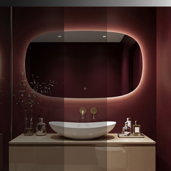 Mirror LED 100x60cm TOP-4