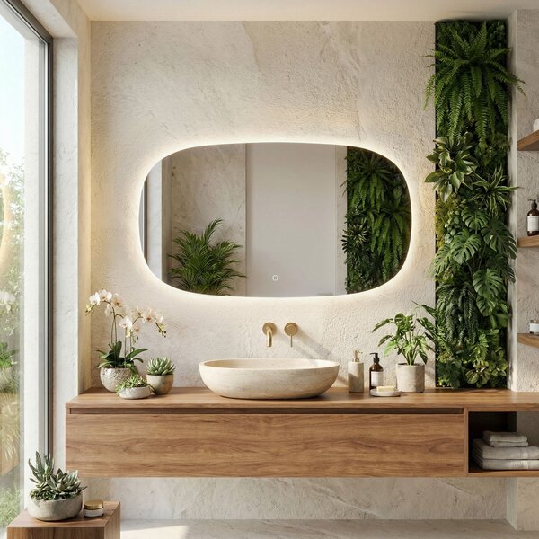 Mirror LED 100x60cm TOP-4