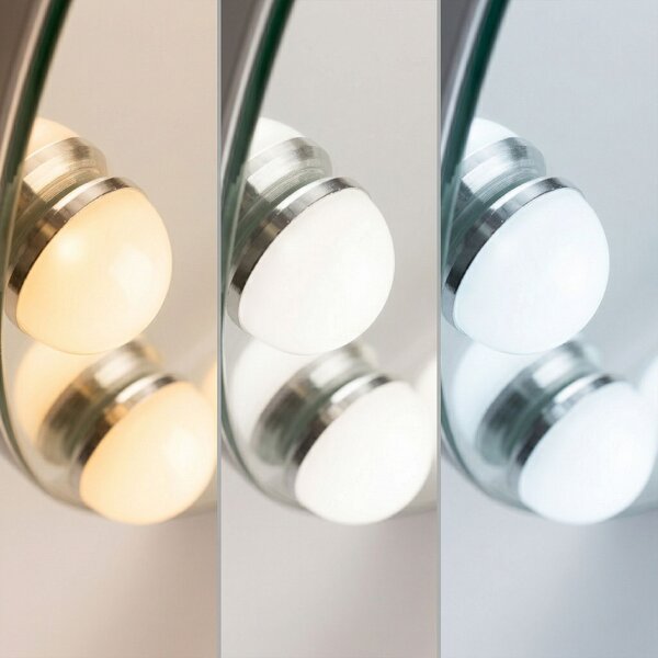 Mirror LED HOLLYWOOD L.Gold 80x60