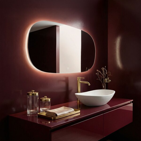 Mirror LED 100x60cm TOP-4