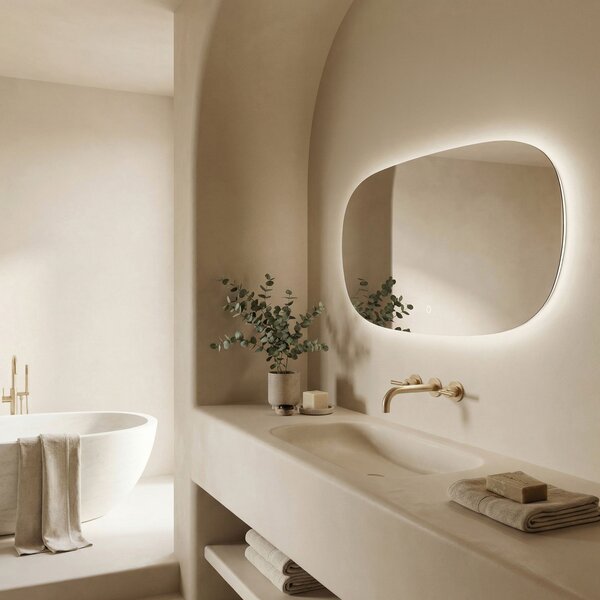 Mirror LED 100x60cm TOP-4