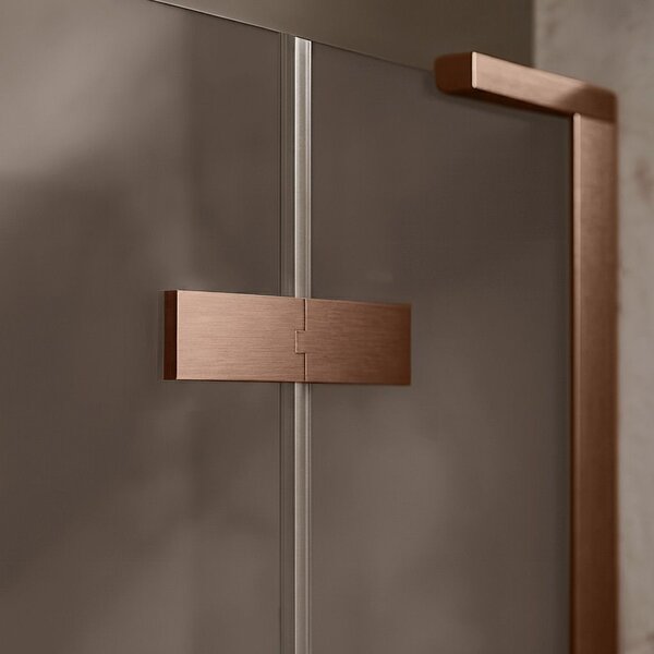 Shower doors Rea Hugo 80 Copper Brush