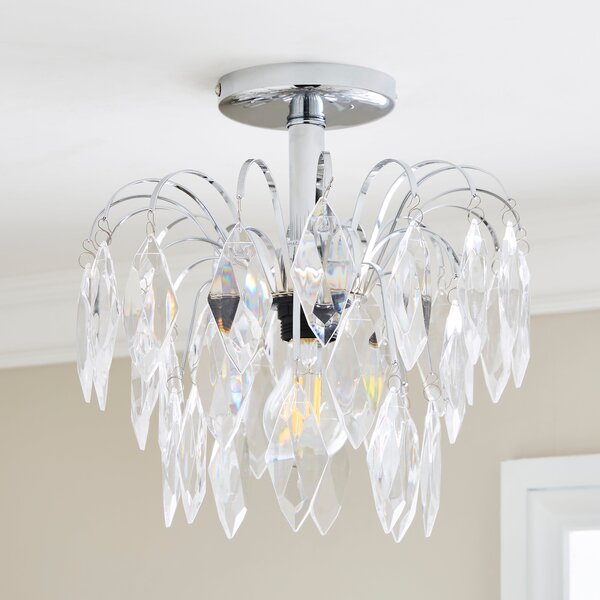 Parla Semi Flush Jewel Ceiling Light