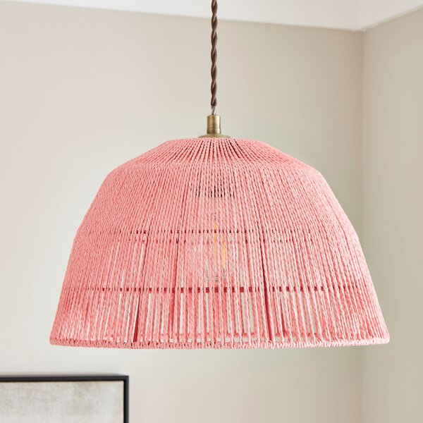 Kabir Pink String Easy Fit Pendant Shade