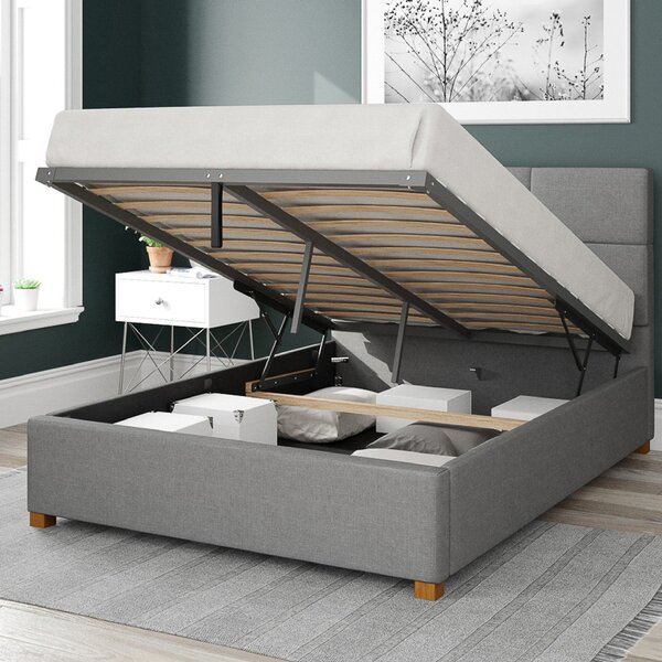 Caine Eire Ottoman Bed Frame, Linen