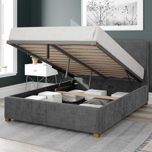 Garland Firenze Ottoman Bed Frame, Velour