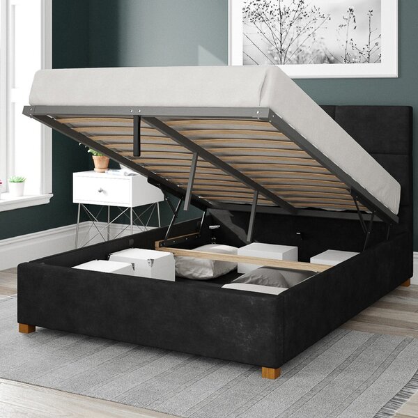 Caine Kimyo Ottoman Bed Frame, Linen