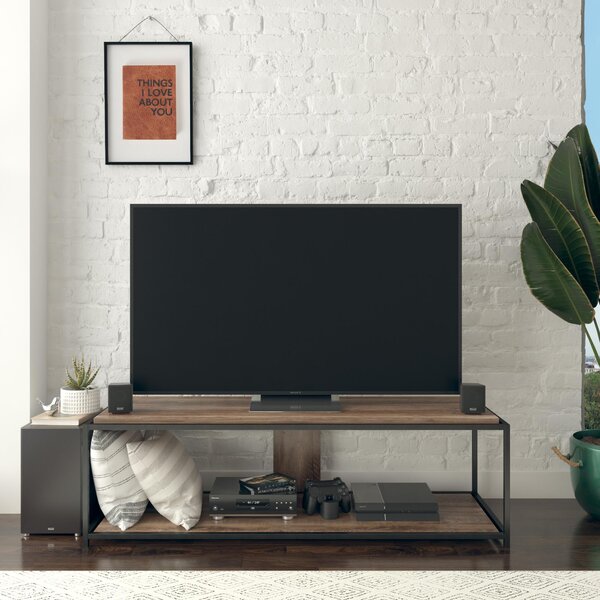 Quincy TV Unit, Weathered Oak for TVs up to 67"