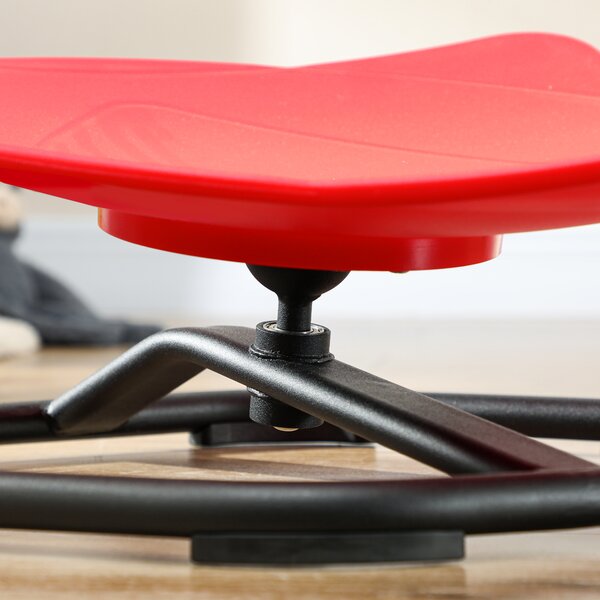 AIYAPLAY Spinning Chair for Autism Sit and Spin, Coordination & Balance, Sensory Spinning Chair for Toddlers 3-6 Years, Red Aosom UK