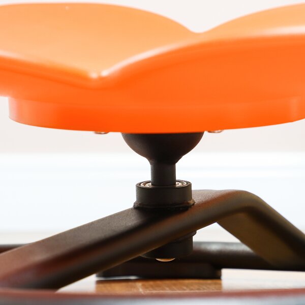 AIYAPLAY Sensory Spinning Chair for Autism Kids Coordination & Balance, Orange Aosom UK