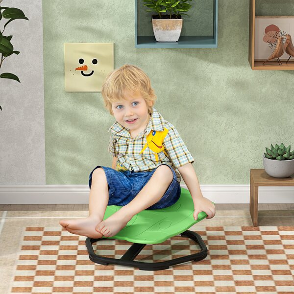 AIYAPLAY Elephant Shape Spinning Chair for Autism 3-6 Years Old Aosom UK
