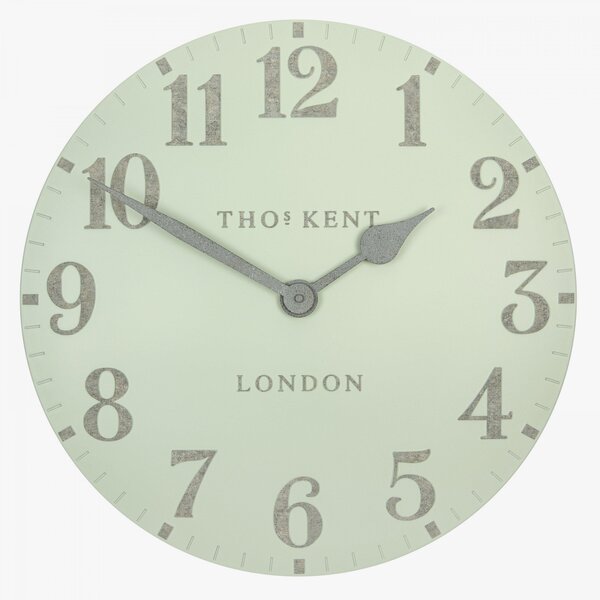 Wren Wall Clock in Green, Large