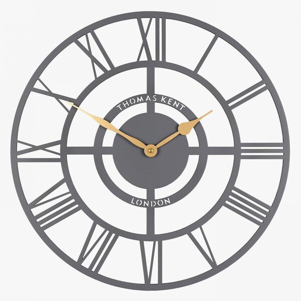 Cyrus Wall Clock in Slate