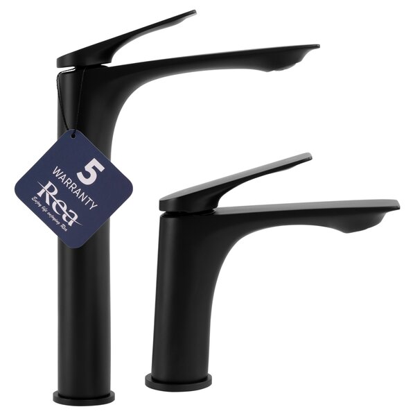 Bathroom faucet Rea AVALON Black High