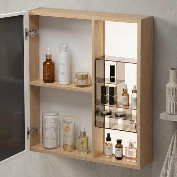 Bathroom furniture set with washbasin Sora DE07-70 Oak 70CM