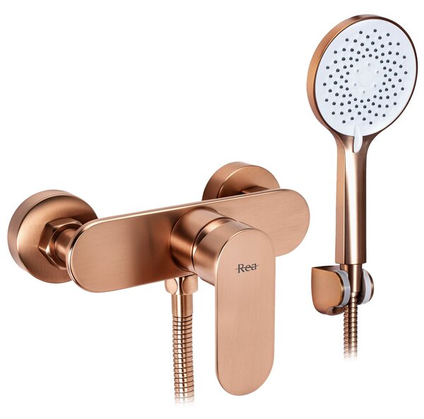Shower faucet REA DROP Brush Copper