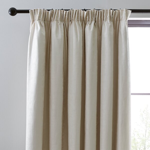 Dorma Rambling Rose Blackout Pencil Pleat Curtains