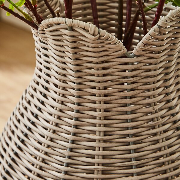 Woven Recycled Plastic Vase