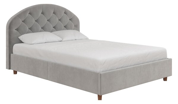 Aspen Upholstered Bed Frame, Velvet