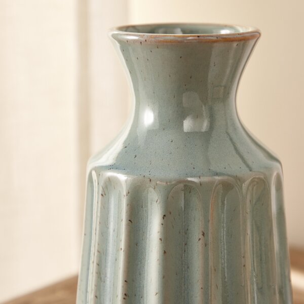 Concave Ceramic Vase