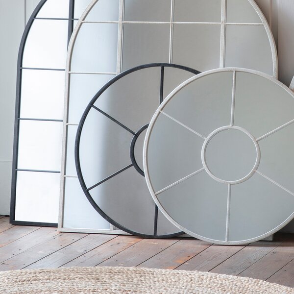 Valrico Window Round Wall Mirror