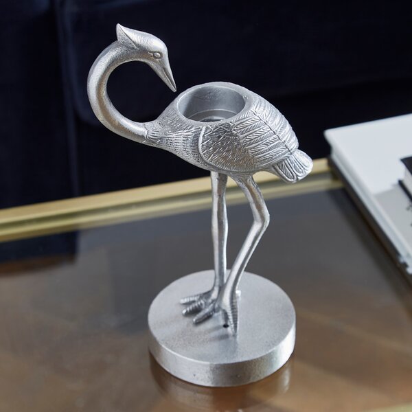 Crane Candle Holder