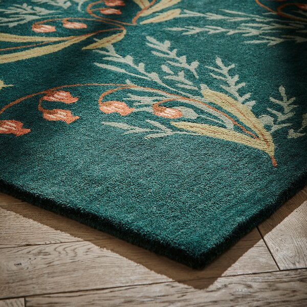 Moorland Floral Wool Rug