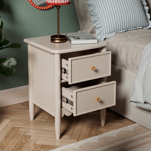 Remi 2 Drawer Bedside Table