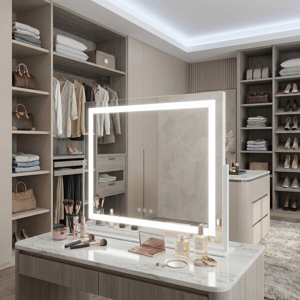 Mirror LED STUDIO White 58x45