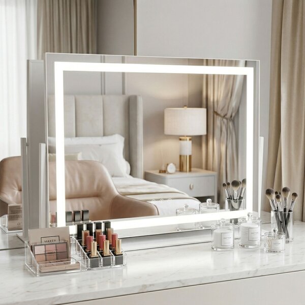 Mirror LED STUDIO White 58x45