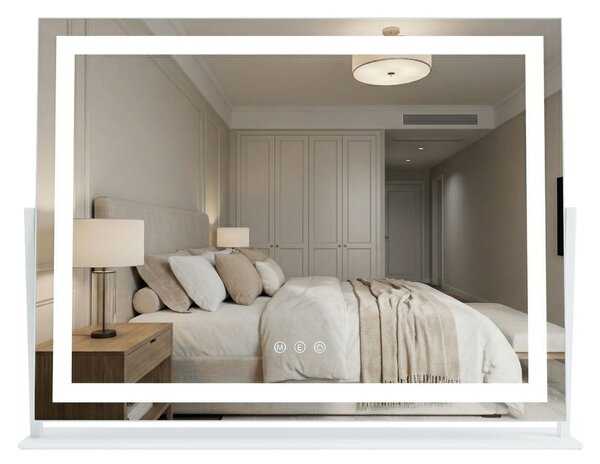 Mirror LED STUDIO White 58x45