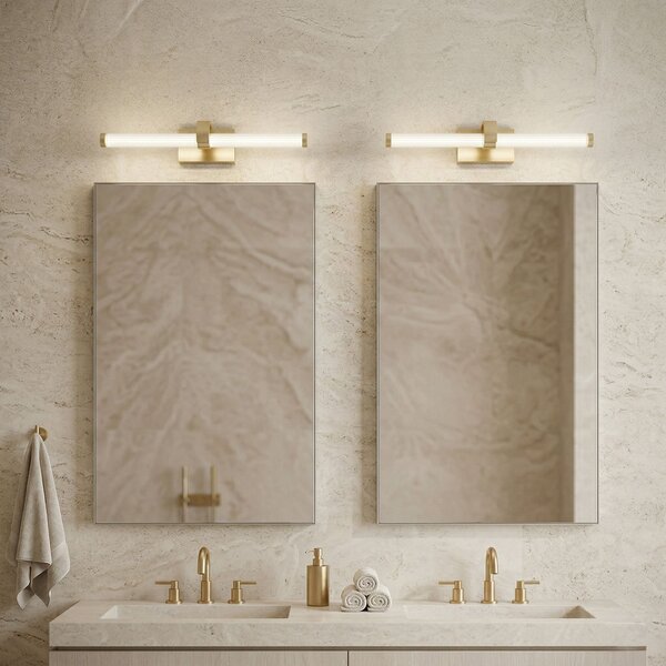 Bathroom LED wall sconce APP1885-1W 40cm BRUSH GOLD