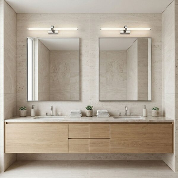Bathroom LED wall sconce APP1882-1W 60cm CHROME
