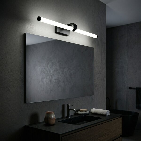 Bathroom LED wall sconce APP1888-1W 60cm BLACK