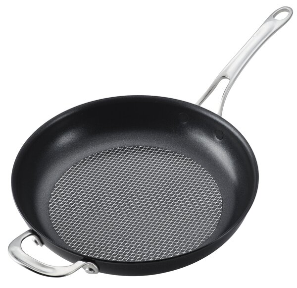 Anolon X Non-Stick Aluminium Skillet Pan with Helper Handle, 30cm