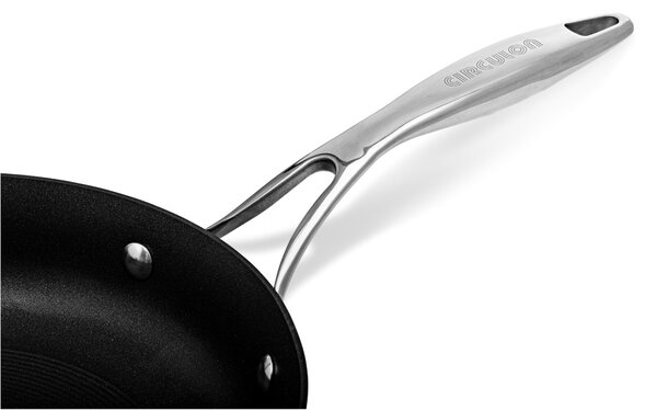 Circulon Style Non-Stick Hard Anodised Aluminium Open Skillet Pan, 28cm